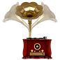 Виниловый проигрыватель Gramophone (Коричневый) — фото 7