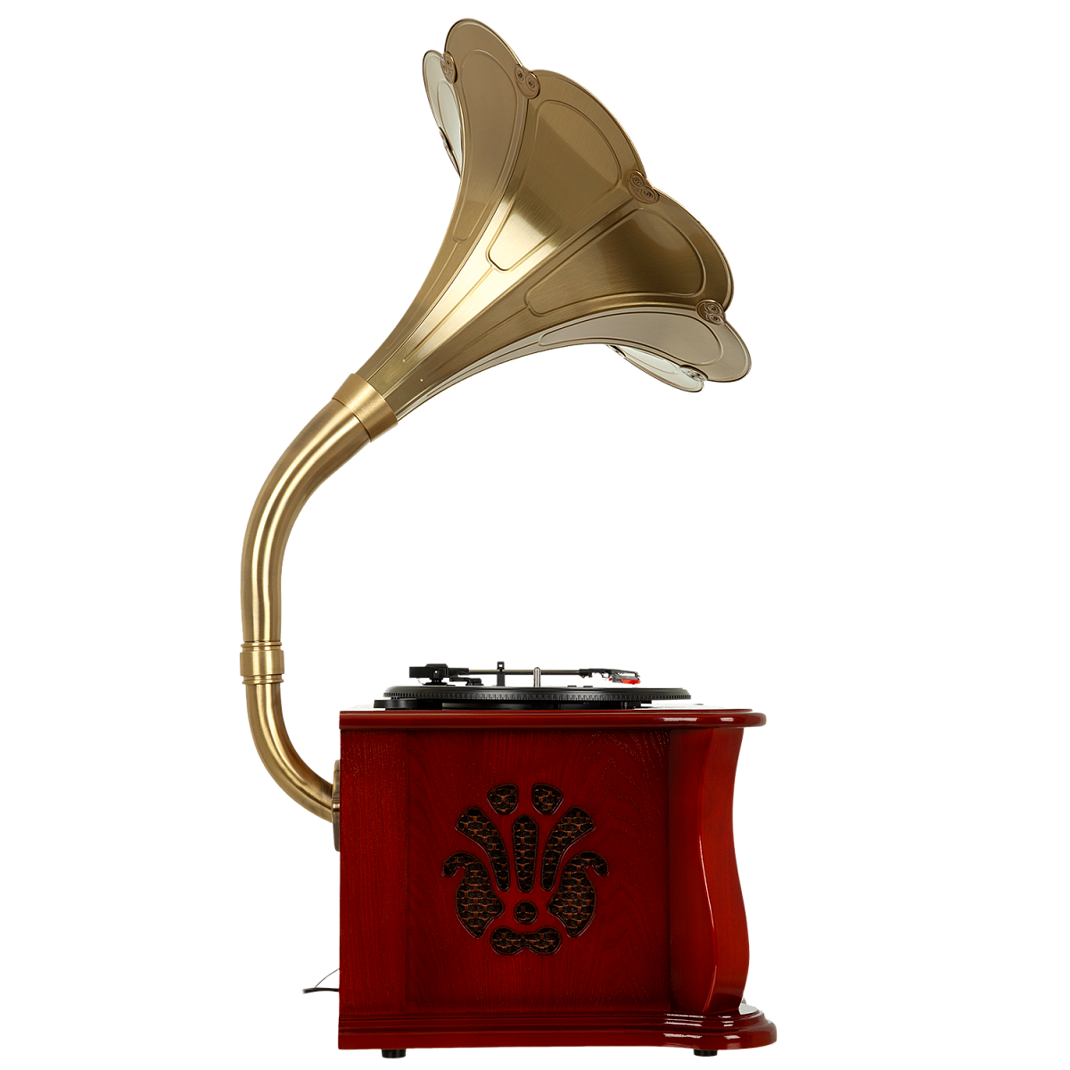 Виниловый проигрыватель Gramophone (Коричневый) — фото 4